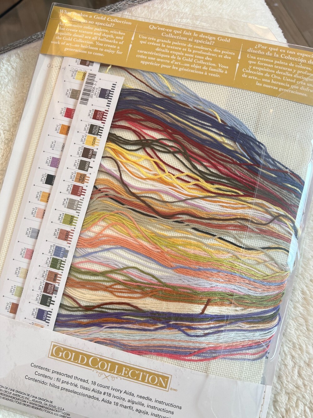 NEW Dimensions Gold Collection My Little Sunshine #35259 Cross Stitch Kit - Picture 5 of 5